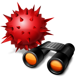 Hot Find Virus Icon 256x256 png